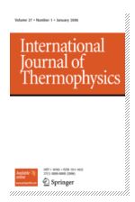 International Journal of Thermophysics